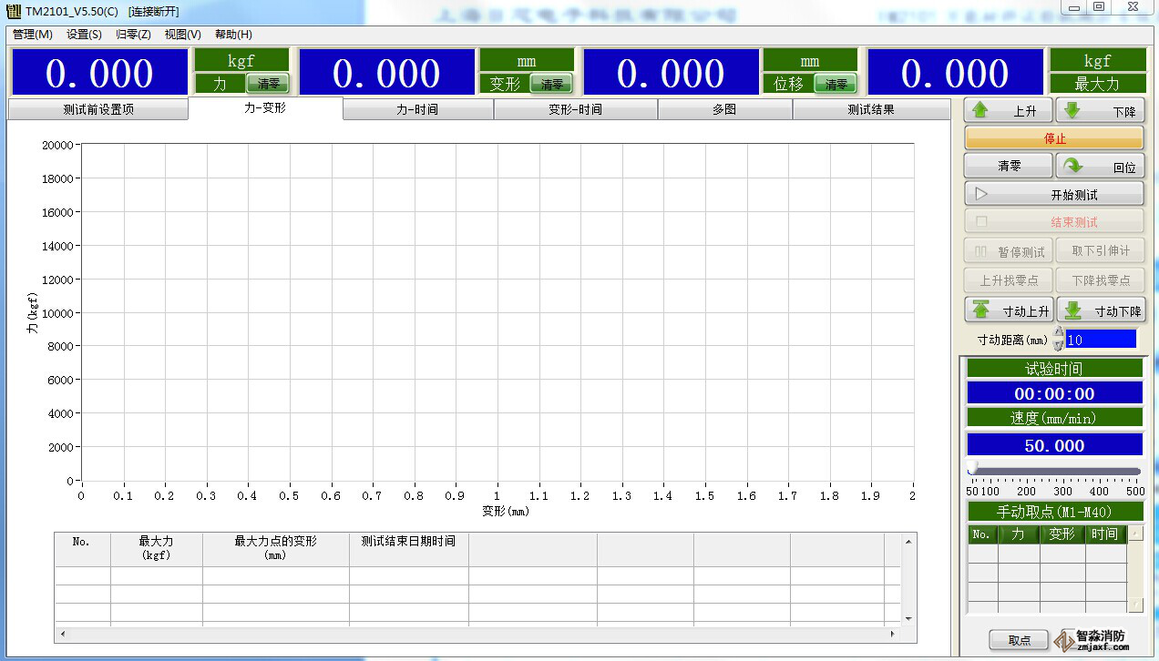 消防水帶物理力學(xué)性能試驗裝置使用說明書